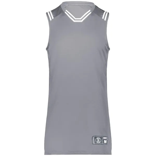 This Youth Retro Basketball Jersey is constructed from a combination of... from ASI 37461 Augusta Sportswear
