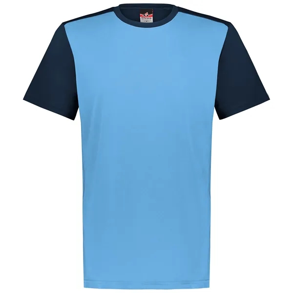 The Youth Crew Neck Baseball Jersey is made from 100% cationic... from ASI 37461 Augusta Sportswear