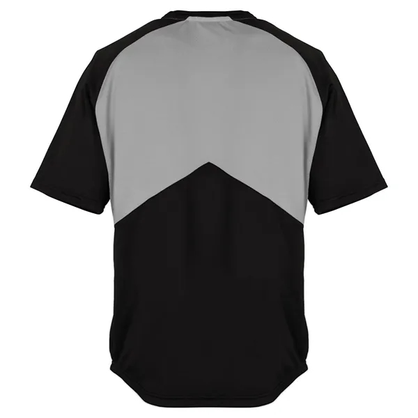 The Youth Cage Batter Short Sleeve Jacket is designed for comfort... from ASI 37461 Augusta Sportswear