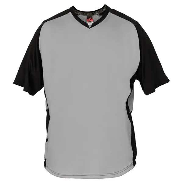 The Youth Cage Batter Short Sleeve Jacket is designed for comfort... from ASI 37461 Augusta Sportswear