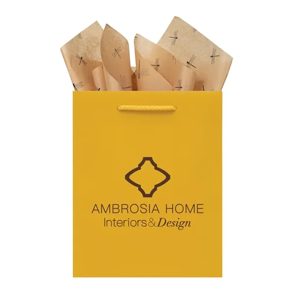 Made from 180 GSM matte laminated paper, these shopping totes feature... from ASI 75731 PWS / Pacific Western Sales/Cater Line