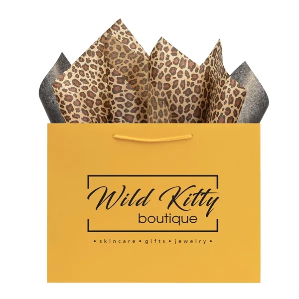 Made from 180 GSM matte laminated paper, these shopping totes feature... from ASI 75731 PWS / Pacific Western Sales/Cater Line