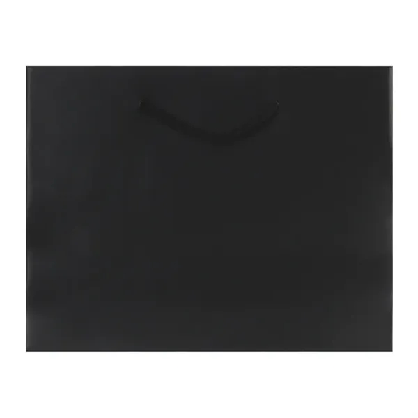 Made from 180 GSM matte laminated paper, these shopping totes feature... from ASI 75731 PWS / Pacific Western Sales/Cater Line