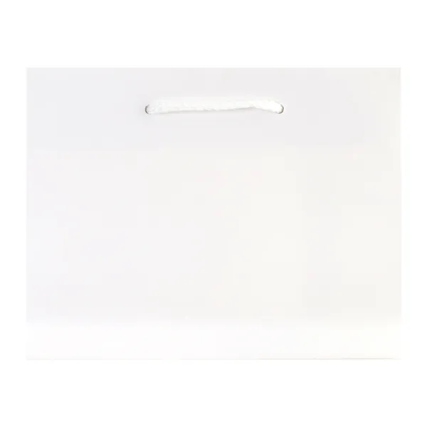 Made from 180 GSM matte laminated paper, these shopping totes feature... from ASI 75731 PWS / Pacific Western Sales/Cater Line