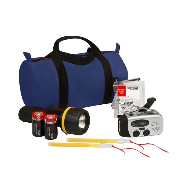 Power Outage Kit with Dynamo Solar AM-FM Radio/ Flashlight with USB... from ASI 63698 Justin Case®