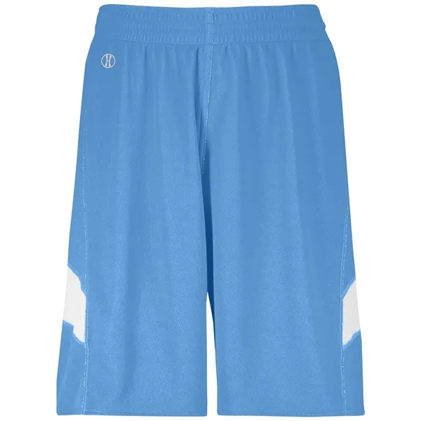 The Youth Dual-Side Single Ply Basketball Shorts feature a color side... from ASI 37461 Augusta Sportswear