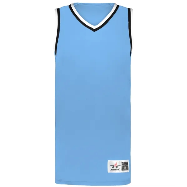 The Youth Retro Basketball Jersey is made from 100% lightweight polyester... from ASI 37461 Augusta Sportswear