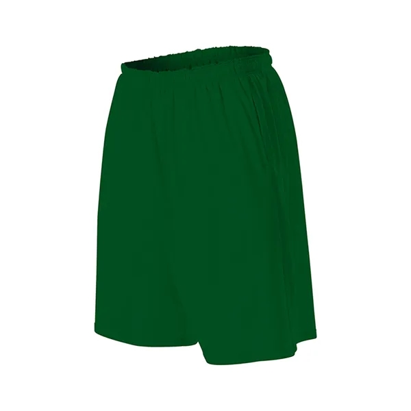 The Flat Knit Tech Youth Short is made from 100% flat... from ASI 37461 Augusta Sportswear