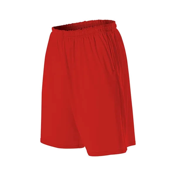 The Flat Knit Tech Youth Short is made from 100% flat... from ASI 37461 Augusta Sportswear