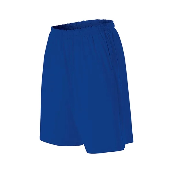 The Flat Knit Tech Youth Short is made from 100% flat... from ASI 37461 Augusta Sportswear