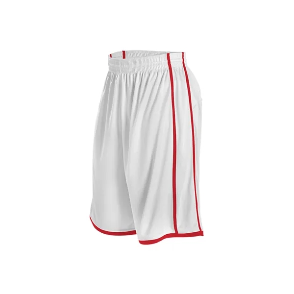 The Youth Basketball Shorts are made from extreme pin dot mesh... from ASI 37461 Augusta Sportswear