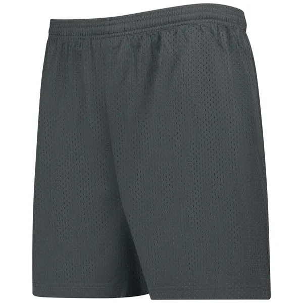The Youth Mesh/Tricot Short is made from 100% polyester pro-mesh.... from ASI 37461 Augusta Sportswear