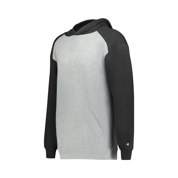 The Youth Athletic Fleece Sport Hoodie is crafted from a 9.5... from ASI 37461 Augusta Sportswear