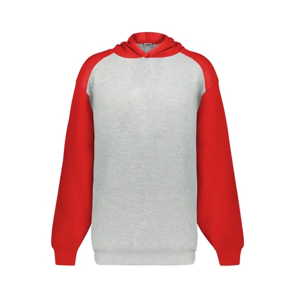 The Youth Athletic Fleece Sport Hoodie is crafted from a 9.5... from ASI 37461 Augusta Sportswear