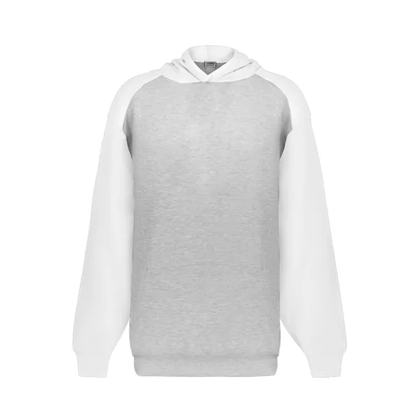 The Youth Athletic Fleece Sport Hoodie is crafted from a 9.5... from ASI 37461 Augusta Sportswear