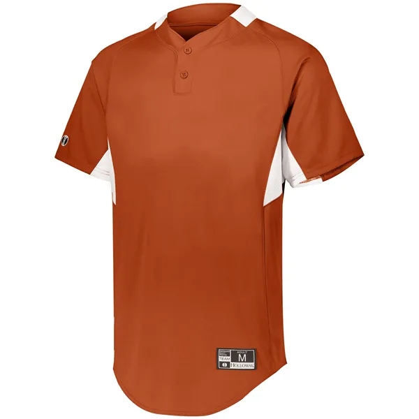 The Youth Game7 Two-Button Baseball Jersey is designed for performance and... from ASI 37461 Augusta Sportswear