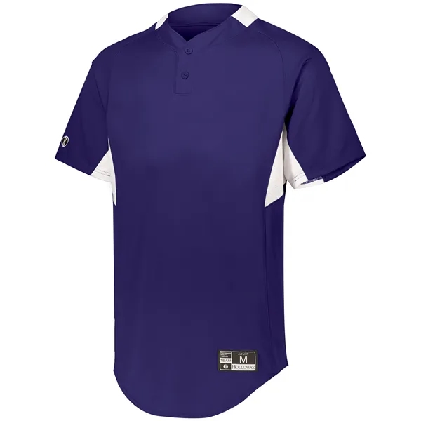 The Youth Game7 Two-Button Baseball Jersey is designed for performance and... from ASI 37461 Augusta Sportswear