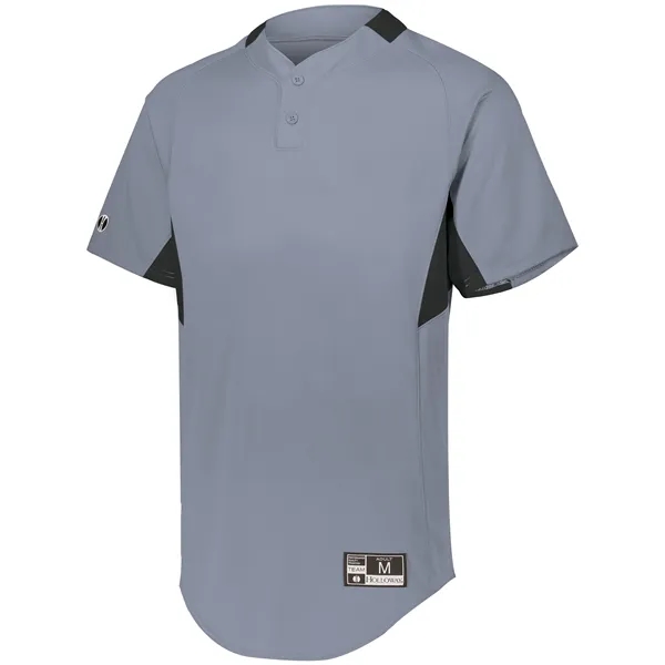 The Youth Game7 Two-Button Baseball Jersey is designed for performance and... from ASI 37461 Augusta Sportswear