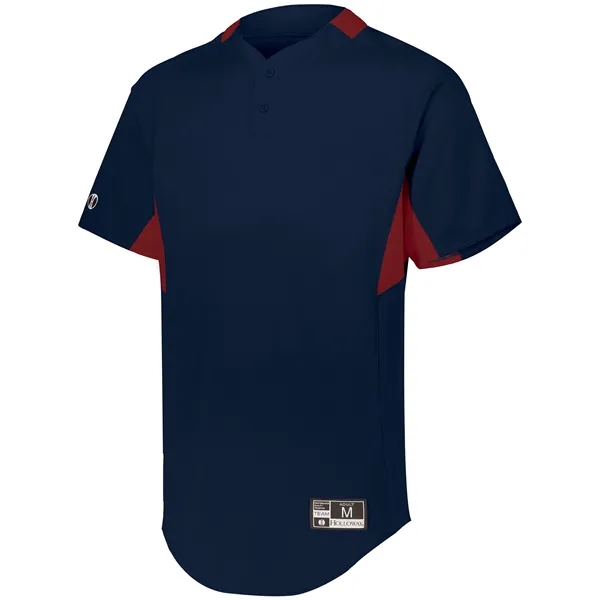 The Youth Game7 Two-Button Baseball Jersey is designed for performance and... from ASI 37461 Augusta Sportswear