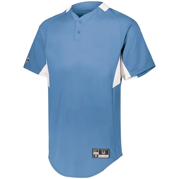 The Youth Game7 Two-Button Baseball Jersey is designed for performance and... from ASI 37461 Augusta Sportswear
