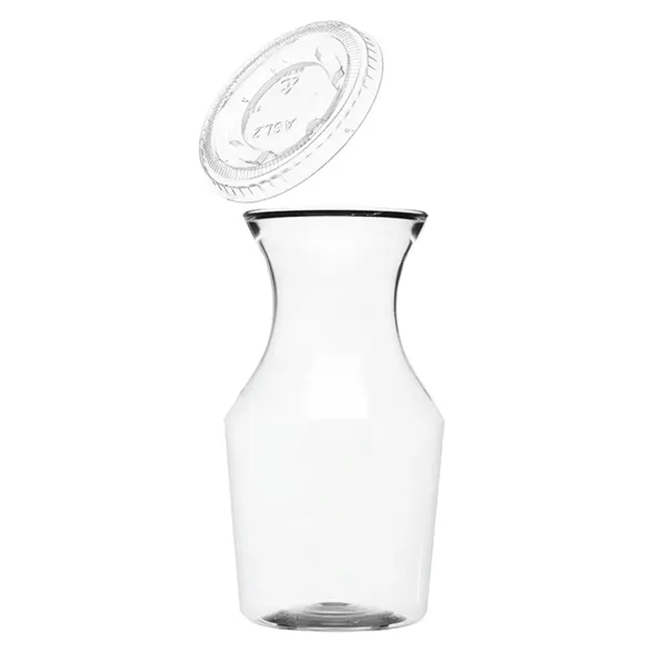 Plastic wine carafe with lid, 12 oz. plus 1 color silkscreen... from ASI 37218 Athena Promo (tm)