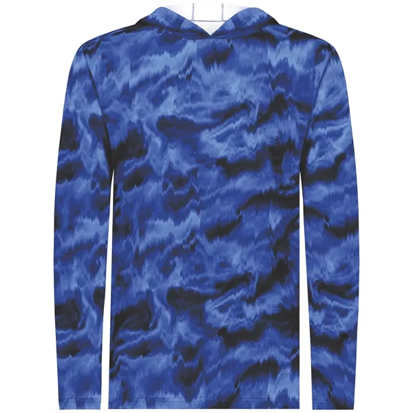 The Youth Stock Poly Hoodie is made from a 5.6-ounce blend... from ASI 37461 Augusta Sportswear