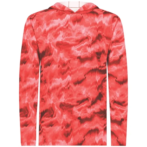 The Youth Stock Poly Hoodie is made from a 5.6-ounce blend... from ASI 37461 Augusta Sportswear