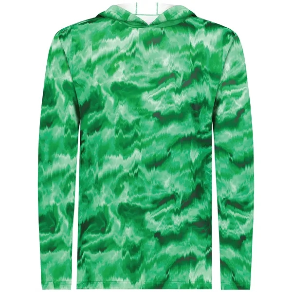 The Youth Stock Poly Hoodie is made from a 5.6-ounce blend... from ASI 37461 Augusta Sportswear