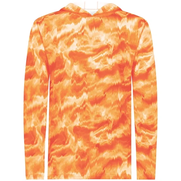 The Youth Stock Poly Hoodie is made from a 5.6-ounce blend... from ASI 37461 Augusta Sportswear