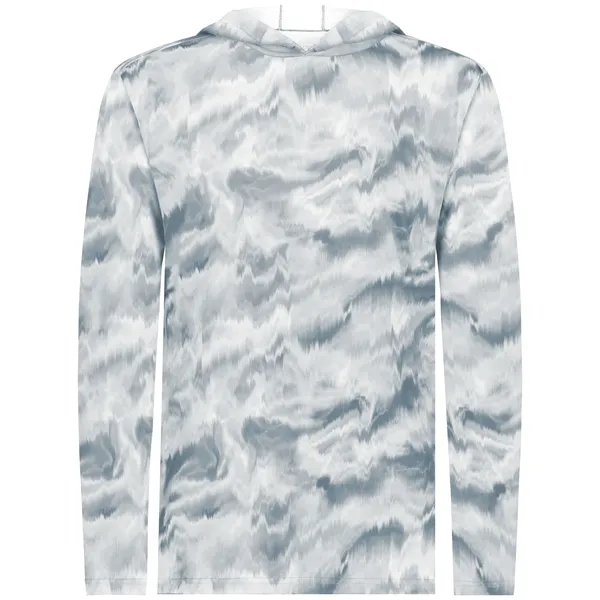 The Youth Stock Poly Hoodie is made from a 5.6-ounce blend... from ASI 37461 Augusta Sportswear