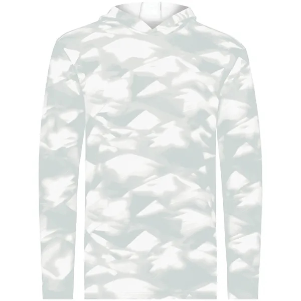 The Youth Stock Poly Hoodie is made from a 5.6-ounce blend... from ASI 37461 Augusta Sportswear