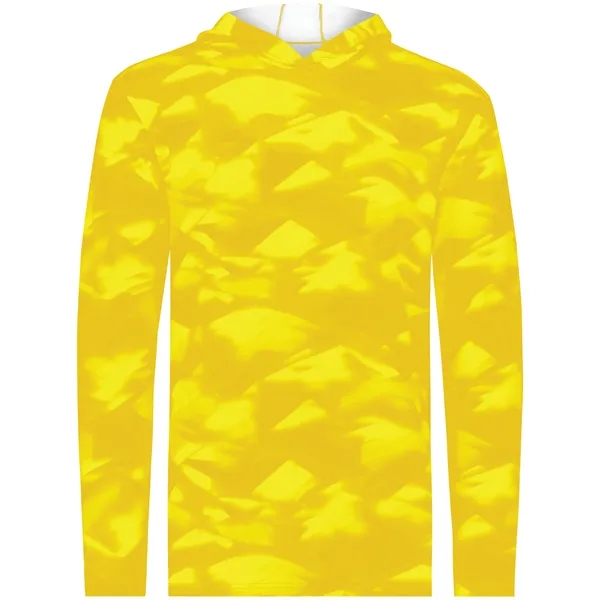 The Youth Stock Poly Hoodie is made from a 5.6-ounce blend... from ASI 37461 Augusta Sportswear