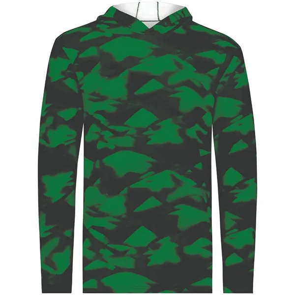 The Youth Stock Poly Hoodie is made from a 5.6-ounce blend... from ASI 37461 Augusta Sportswear