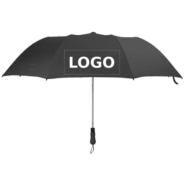 Automatic two-Fold pop up umbrella plus free 1 color silkscreen imprint... from ASI 37218 Athena Promo (tm)