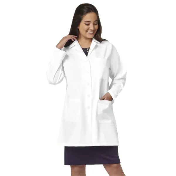 Fashion Seal Lab Coats - Women's Three-Pocket 34" Mid-Len...... from ASI 86018 Scrub Authority