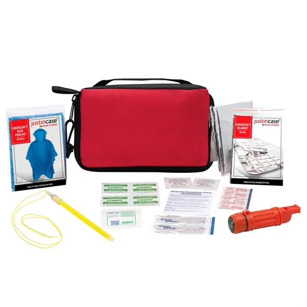 The Basic Survival Kit, 32 pieces including a 23 pieces first... from ASI 63698 Justin Case®