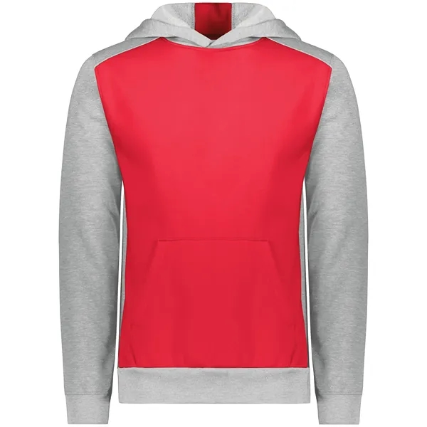 The Youth Three-Season Fleece Pullover Hoodie is an Eco-Revive.... from ASI 37461 Augusta Sportswear / Holloway Sportswear