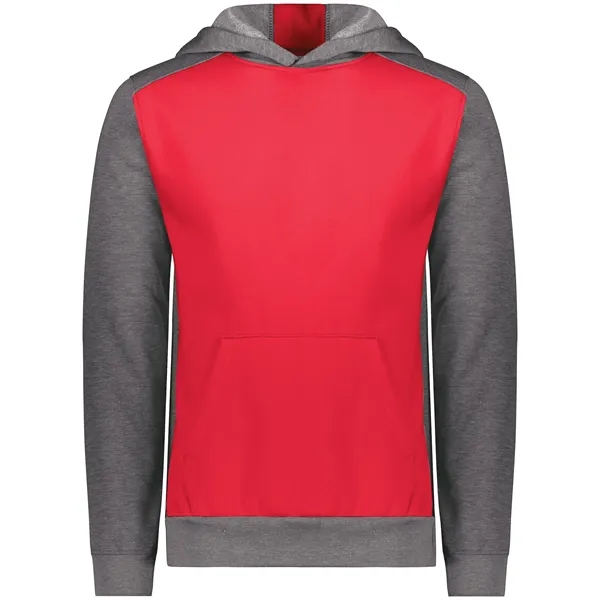 The Youth Three-Season Fleece Pullover Hoodie is an Eco-Revive.... from ASI 37461 Augusta Sportswear / Holloway Sportswear