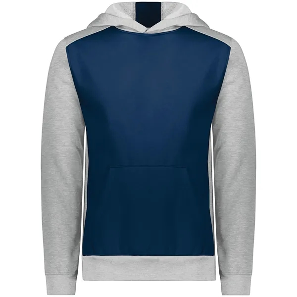 The Youth Three-Season Fleece Pullover Hoodie is an Eco-Revive.... from ASI 37461 Augusta Sportswear / Holloway Sportswear