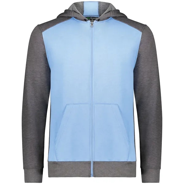 The Youth Three-Season Fleece Full Zip Hoodie is an Eco-Revive product.... from ASI 37461 Augusta Sportswear / Holloway Sportswear