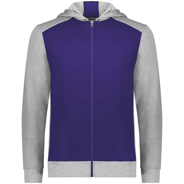 The Youth Three-Season Fleece Full Zip Hoodie is an Eco-Revive product.... from ASI 37461 Augusta Sportswear / Holloway Sportswear