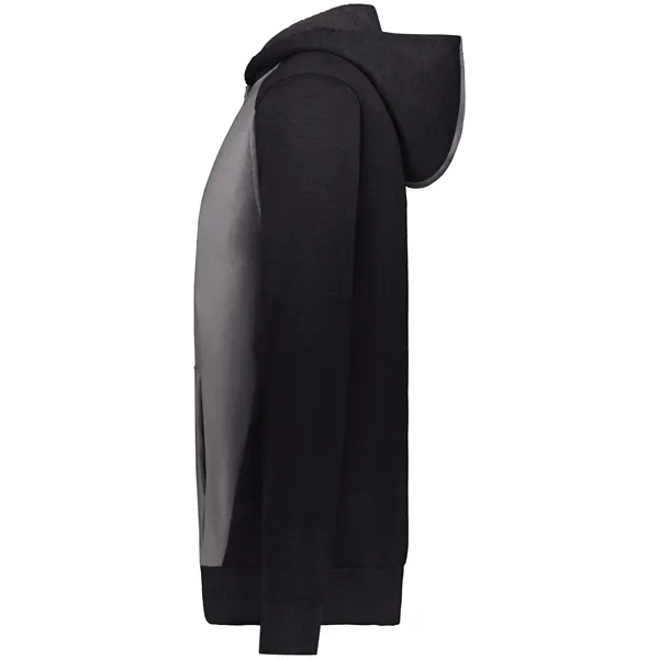 The Youth Three-Season Fleece Full Zip Hoodie is an Eco-Revive product.... from ASI 37461 Augusta Sportswear / Holloway Sportswear