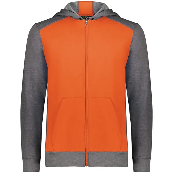 The Youth Three-Season Fleece Full Zip Hoodie is an Eco-Revive product.... from ASI 37461 Augusta Sportswear / Holloway Sportswear