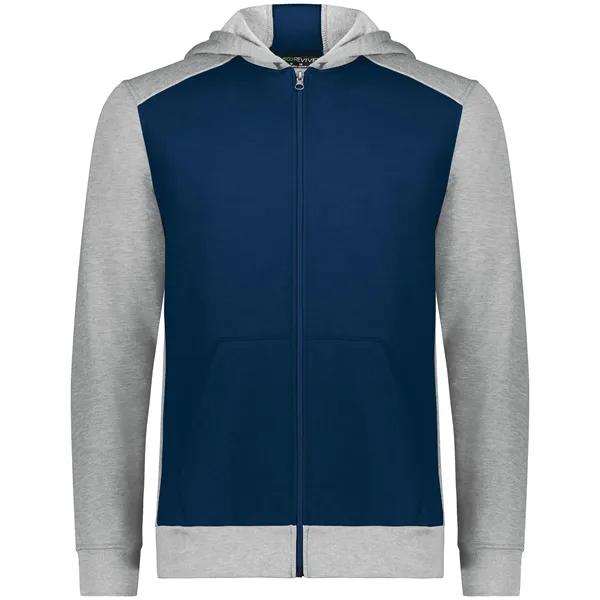 The Youth Three-Season Fleece Full Zip Hoodie is an Eco-Revive product.... from ASI 37461 Augusta Sportswear / Holloway Sportswear