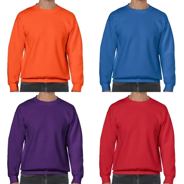 Adult 7.75 oz. cotton blend crewneck sweatshirt plus 1 color silkscreen... from ASI 37218 Athena Promo (tm)