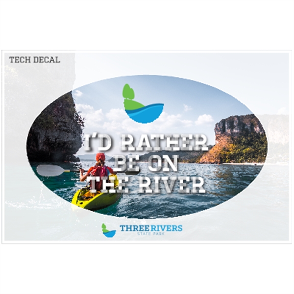 5" x 3" Oval on a 6" x 4" Sheet -... from ASI 89910 Stouse, LLC