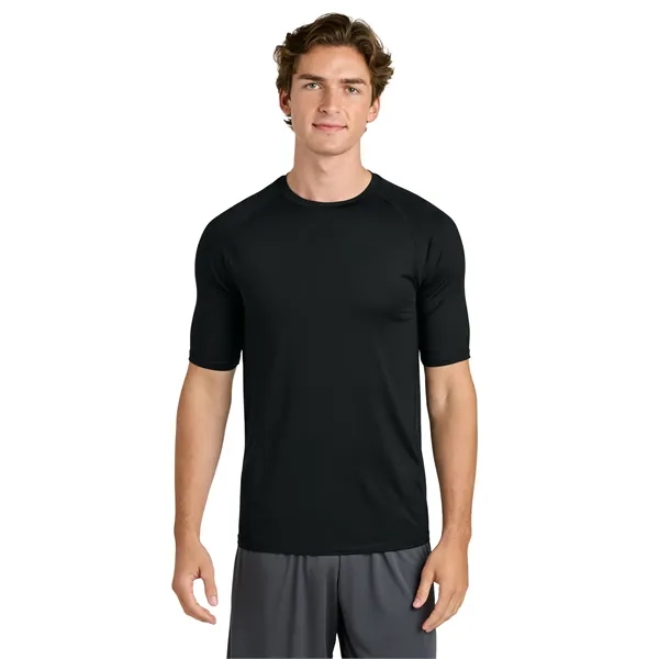 Sport-Tek PosiCharge Compression 1/2-Sleeve Tee... from ASI 84863 SanMar