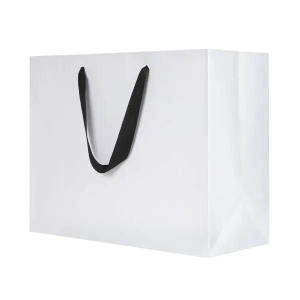 16" x 12" x 6" non-laminated white natural kraft paper Eurotote... from ASI 75731 PWS / Pacific Western Sales/PWS