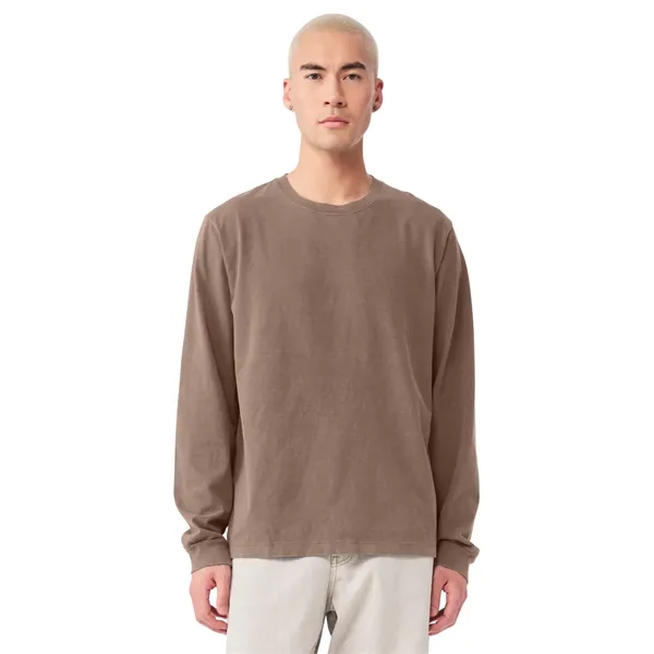 BELLA+CANVAS Unisex Heavyweight Garment-Dyed Long Sleeve Tee... from ASI 84863 SanMar