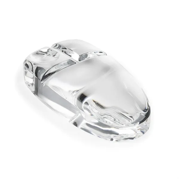 Optical crystal computer mouse shape paperweight.... from ASI 84592 St Regis Group / St Regis